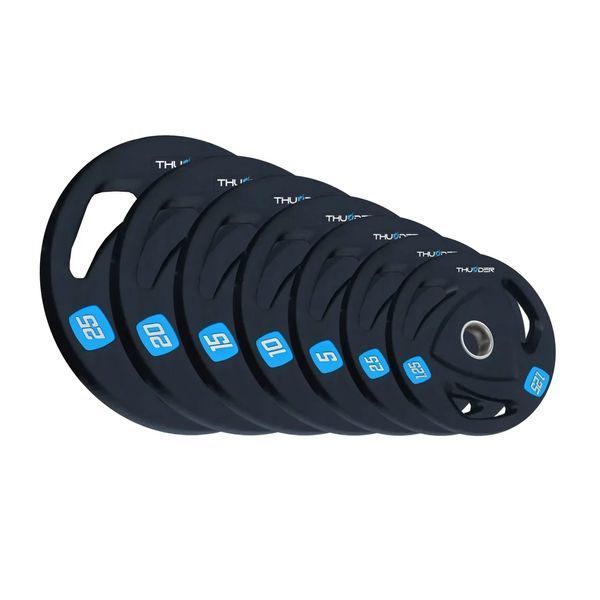 Диск олімпійський THUNDER 20 кг OLYMPIC-PLATE-20KG фото