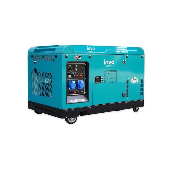 Дизельний генератор INVO DS-13000EA у кожусі 12/13кВт 220В DD0005503 фото