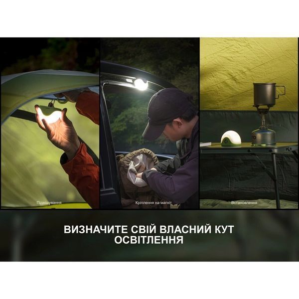 Ліхтар кемпінговий Fenix CL20R Pro, зелений CL20RPROgrn фото