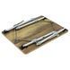 Стол Bo-Camp Feather 60x45 cm Brown (1404458) DAS302437 фото 8