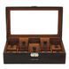 Скринька для зберігання годинника Friedrich Lederwaren &laquo;Bond Brown 20084-3 20084-3 фото 3