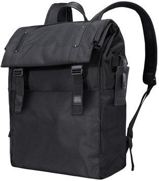 Міський рюкзак Lojel Urbo 2 Travelpack Black з відд. д/ноут 15" 20/23 л (Lj-UB2-09042) Lj-UB2-09042 фото