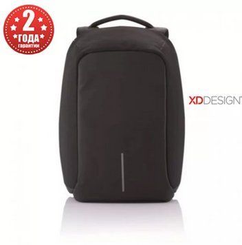 Рюкзак городской XD Design Bobby XL Anti-Theft 17'' Black (P705.561) P705.561 фото