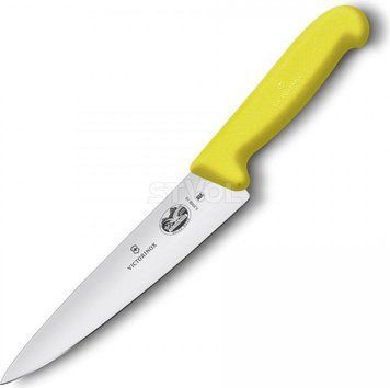 Ніж кухонний обробний Victorinox Fibrox 19 см, жовтий 5.2008.19 фото