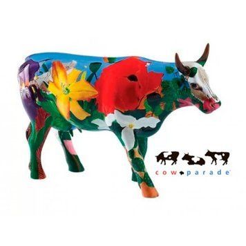 Колекційна статуетка корова Georgia O'Cowffe, Size L 46726 фото