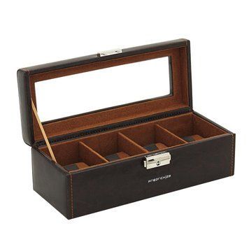 Скринька для зберігання годинника Friedrich Lederwaren &laquo;Bond&raquo; Brown 20086-3 20086-3 фото