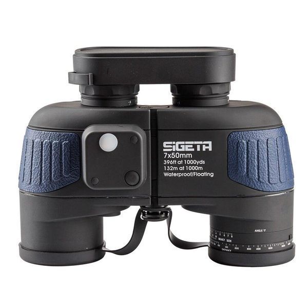 Бінокль SIGETA Admiral 7x50 Blue floating/compass/reticle морський 65813 фото