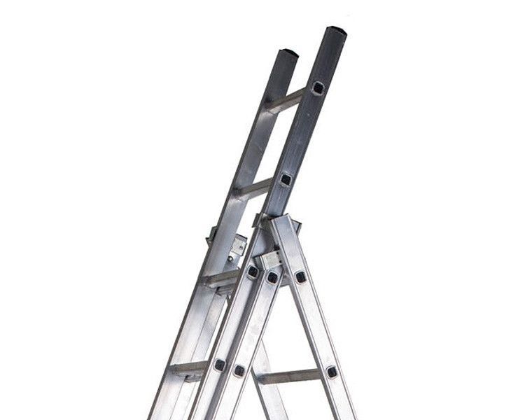 Трисекційна драбина VIRASTAR DW 3 PROFI 3x10 щаблів DW3x10 DW3x10 фото
