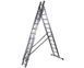 Трисекційна драбина VIRASTAR DW 3 PROFI 3x10 щаблів DW3x10 DW3x10 фото 1