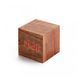 Будильник на акумуляторі Cube Gingko (Англія), дерево горіх (G028WT) G028WT фото 2