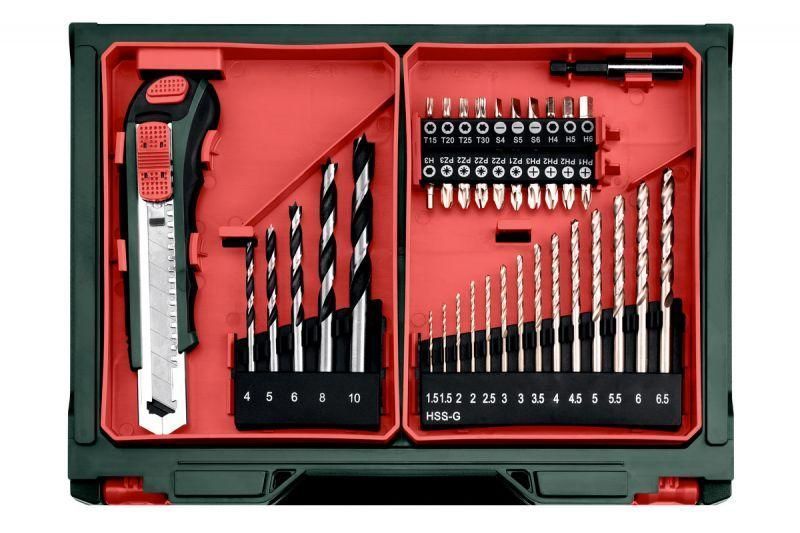 Акумуляторний шурупокрут Metabo PowerMaxx BS Basic Mobile Workshop 600080710 600080710 фото
