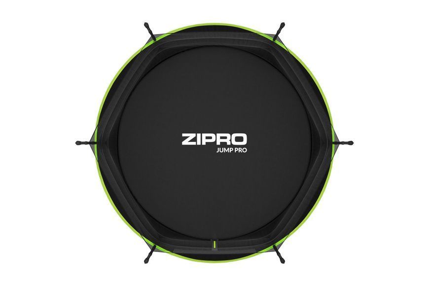 Батут Zipro Jump Pro з внутрішньою сіткою 6 футів 183 см чорно-зелений 5902659843166 5902659843166 фото
