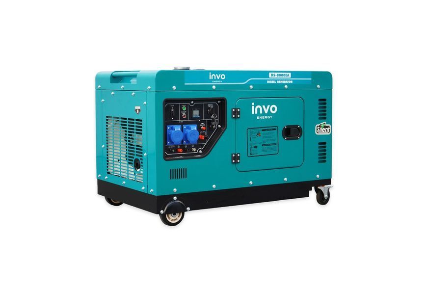 Дизельний генератор INVO DS-8000EA у кожусі, 7,5/8кВт, 220В DD0005497 фото