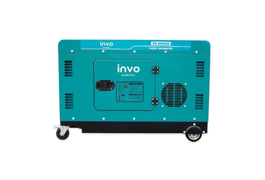 Дизельний генератор INVO DS-8000EA у кожусі, 7,5/8кВт, 220В DD0005497 фото