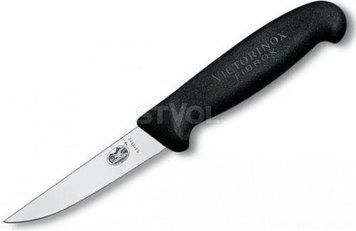 Ніж кухонний обробний для дичини Victorinox Fibrox 10 см, чорний 5.5103.10 фото