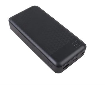 Акумулятор портативний літій-іонний Power bank 2E 20000 мА·год USB-A, чорний 2E-PB2004-BLACK фото