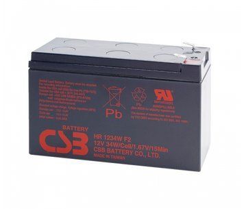 Аккумуляторная батарея CSB HR1234WF2, 12V 9Ah (151х65х101мм) Q10 HR1234W фото