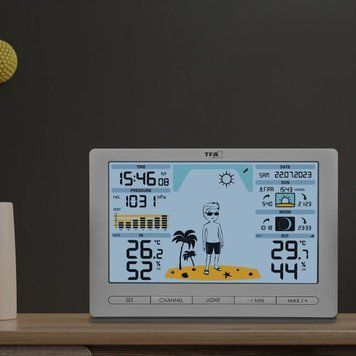 Метеостанція TFA METEO JACK 35.1097.54 срібляста 35109754 35109754 фото
