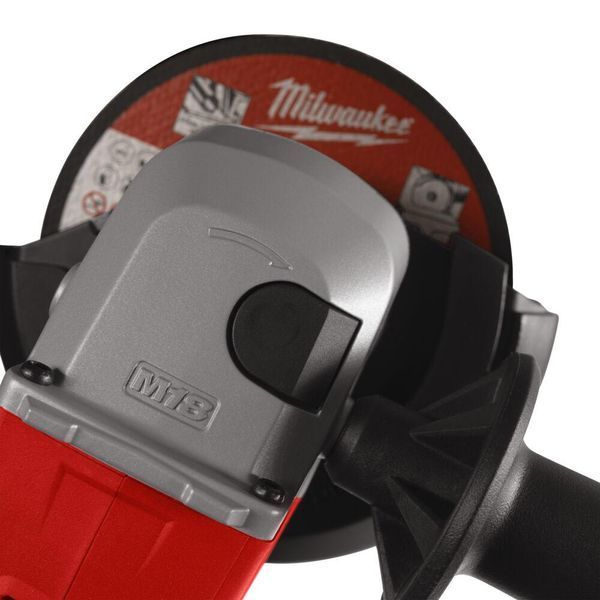 Шліфмашина кутова акумуляторна безщіткова MILWAUKEE, M18 BLSAG125X-402X, 800Вт, діаметр 125мм (зарядний.пристрій М12-18 С, 2 аку 4933492644 фото