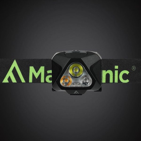 Ліхтар налобний Mactronic Illuma (430 Lm) Cool White/Neutral White/Red LED USB Recharge Type-C (AHL0081) DAS303010 фото