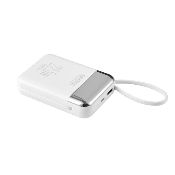 Повербанк (Power Bank) Brevia 10000mAh 22.5W Type-C+Lightning Cable, Li-Pol, LCD 45122L фото