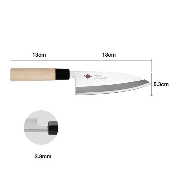 Нож деба Fissman Kensei Hanzo 18 см 2581 2581 фото