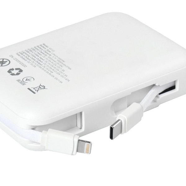 Повербанк (Power Bank) Brevia 10000mAh 22.5W Type-C+Lightning Cable, Li-Pol, LCD 45122L фото