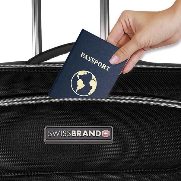 Валіза Swissbrand Austria (S) Black (SWB_LEAUS001S) DAS301853 фото