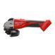 Шліфмашина кутова акумуляторна безщіткова MILWAUKEE, M18 BLSAG125X-402X, 800Вт, діаметр 125мм (зарядний.пристрій М12-18 С, 2 аку 4933492644 фото 9