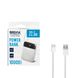 Повербанк (Power Bank) Brevia 10000mAh 22.5W Type-C+Lightning Cable, Li-Pol, LCD 45122L фото 9