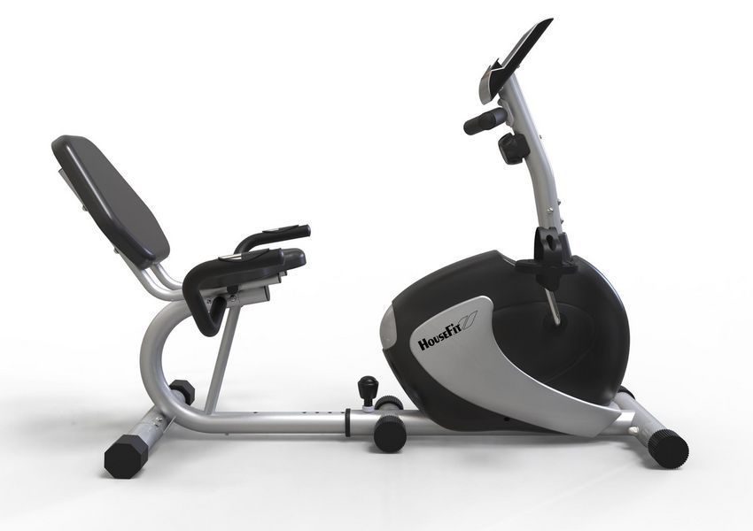 Велотренажер магнітний горизонтальний HouseFit HB-8055R 20140 фото