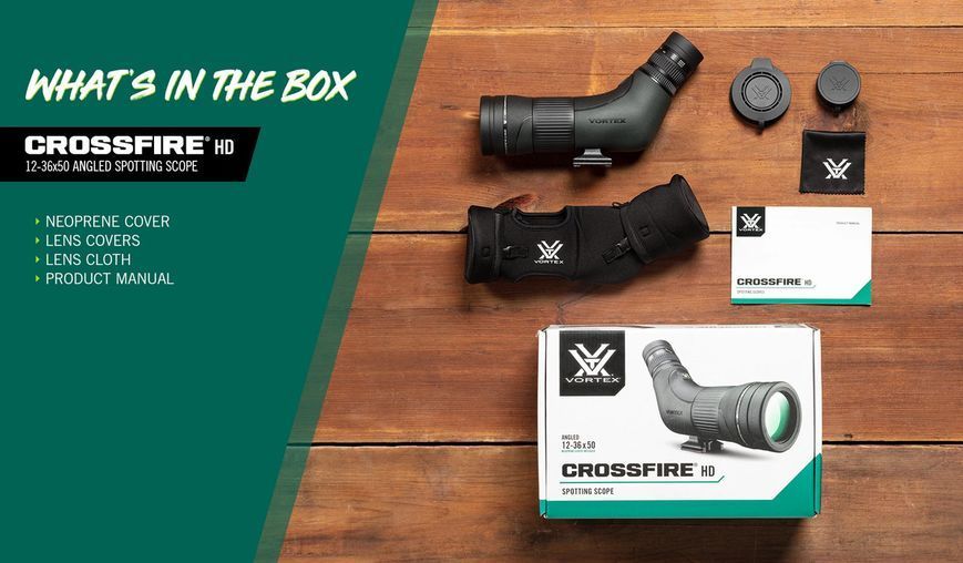 Підзорна труба Vortex Crossfire HD 12-36x50 AN (CF-50A) 930828 фото