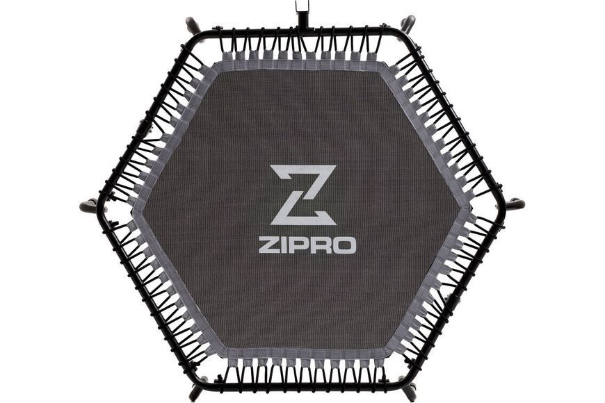 Батут для фітнесу Zipro Fitness з поручнем 4,5 фути 130 см чорний 5902659844095 5902659844095 фото