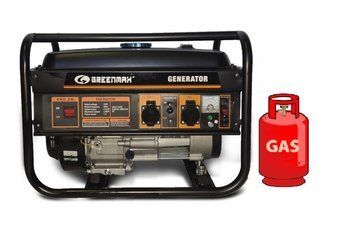 Генератор ГАЗ/бензиновий GREENMAX MB3600B 2.5/2.8 кВт з ручним запуском DD0004215 фото