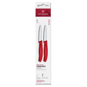 Набір ножів для чищення овочів Victorinox Swiss Classic 2 ножа 8см черв 6.7601.2C1 6.7601.2C1 фото