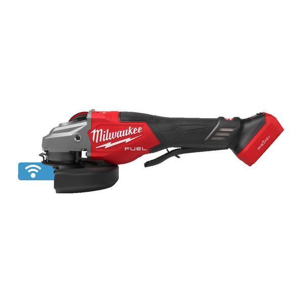 Шліфмашина кутова акумуляторна безщіткова MILWAUKEE, M18 FHSAGO125VXPDB2-0X, діаметр 125мм (антивібраційна бічна рукоятка, захис 4933493419 фото
