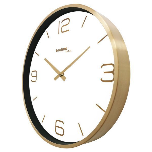Годинник настінний Technoline WT7280 Gold (WT7280) DAS302335 фото