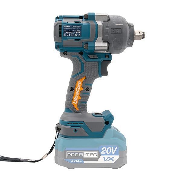 Акумуляторний гайковерт PROFI-TEC PPTW11020 UltraCore (без акумулятора та зарядного пристрою) 007176P фото