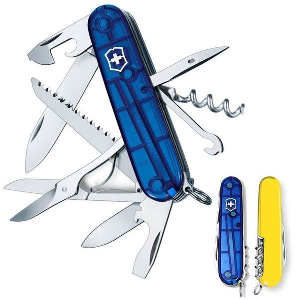 Складной нож Victorinox HUNTSMAN UKRAINE 1.3713.T2.8 1.3713.T2.8 фото