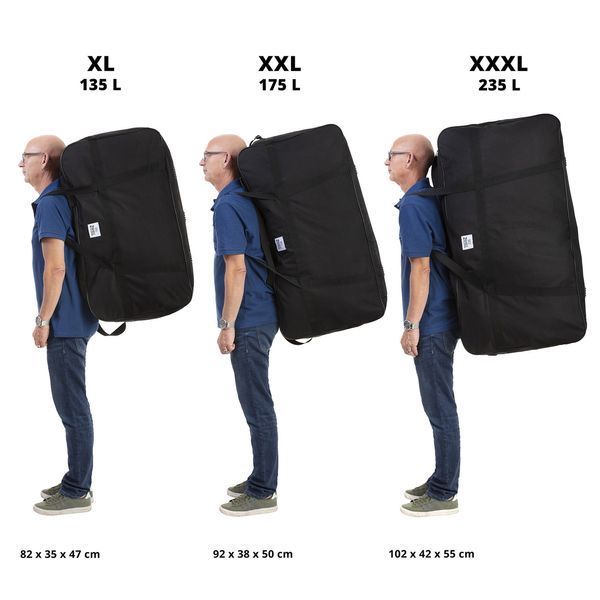 Сумка дорожня TravelZ Bag 175 Black (604347) 927294 фото