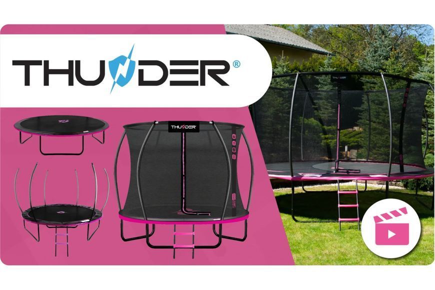 Батут THUNDER INSIDE ULTRA 10FT рожевий INSIDE-ULTRA-10FT-PINK INSIDE-ULTRA-10FT-PINK фото