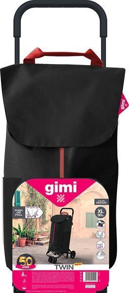 Сумка-візок Gimi Twin Black (169325) 929456 фото