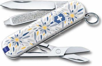 Ніж Victorinox Сlassic LE "Alpine Edelweiss" 0.6223.L2109 фото