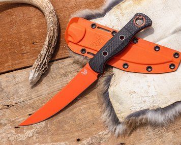Ніж Benchmade "Meatcrafter", orange, CF 15500OR-2 15500OR-2 фото