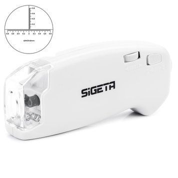 Мікроскоп SIGETA MicroGlass 100x R/T (зі шкалою) 65138 фото