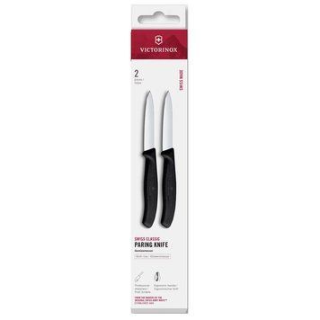 Набір ножів для чищення овочів Victorinox Swiss Classic 2 ножа 8см чорн 6.7603.2 6.7603.2 фото