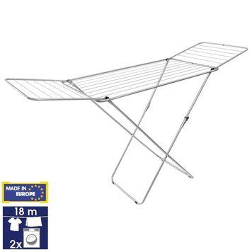 Сушарка для білизни підлогова Casa Si Kolibri 18m Silver (CS42191C06) DAS302393 фото