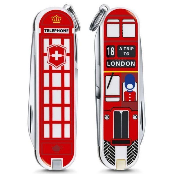 Складной нож Victorinox Classic LE A Trip to London 0.6223.L1808 0.6223.L1808 фото