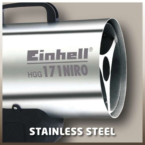 Обігрівач газовий Einhell HGG 171 Niro 2330435 2330435 фото