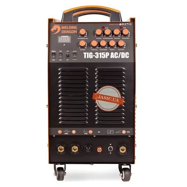 Апарат аргонодугового зварювання Welding Dragon TIG-315P AC/DC TIG.315WDP фото